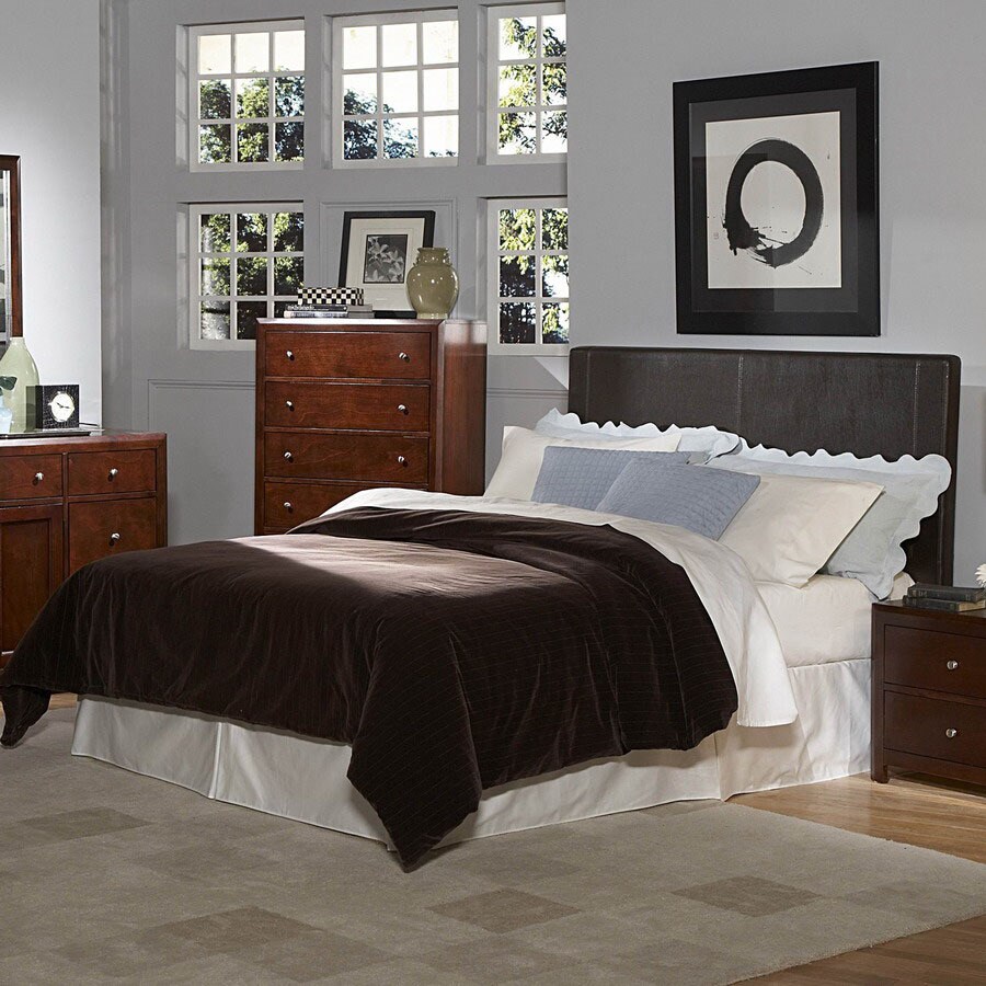 Homelegance Copley Dark Brown Full Queen Vinyl Upholstered Headboard Homelegance Copley Dark Brown Full Queen Vinyl Upholstered Headboard