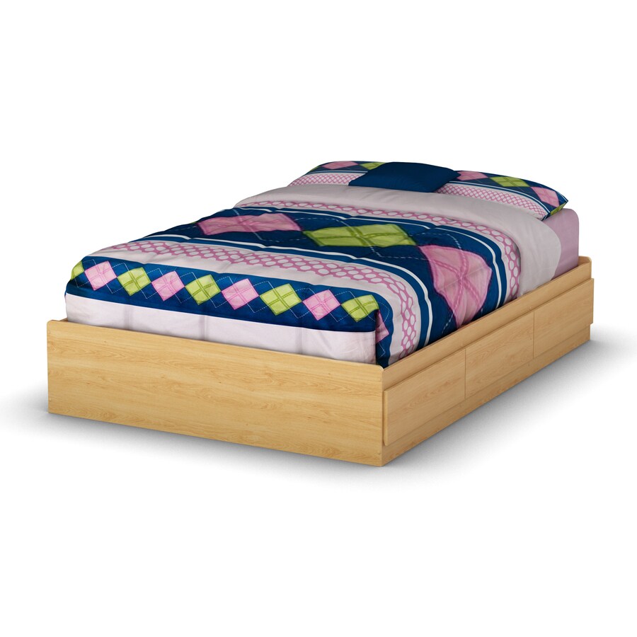 South Shore Furniture 2713-211 Popular Natural Maple Wood Platform Bed