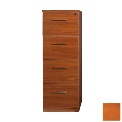 The Ergo Office Cherry 4 Drawer File Cabinet At Lowes Com