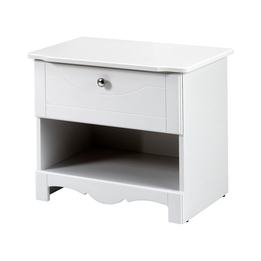 Nexera Dixie White Nightstand at