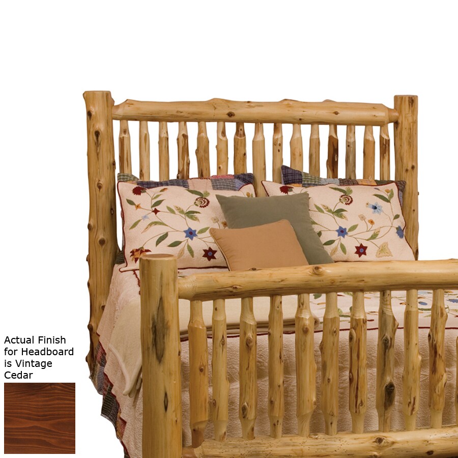 Fireside Lodge Furniture Vintage Cedar Queen Headboard At Com Fireside Lodge Furniture Vintage Cedar Queen Headboard