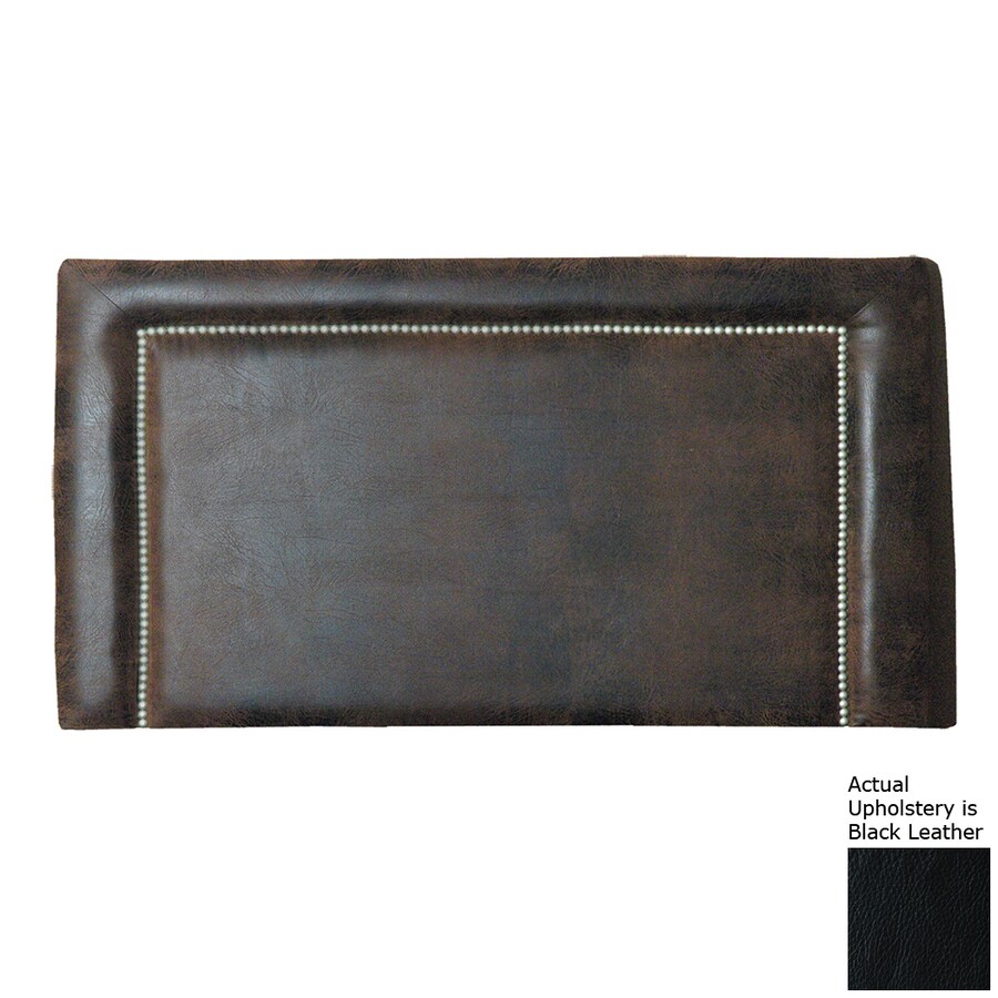 Fireside Lodge Furniture Black California King Leather Upholstered Fireside Lodge Furniture Black California King Leather Upholstered Headboard
