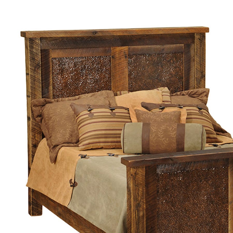 Fireside Lodge Furniture Barnwood Queen Headboard At Lowes.com