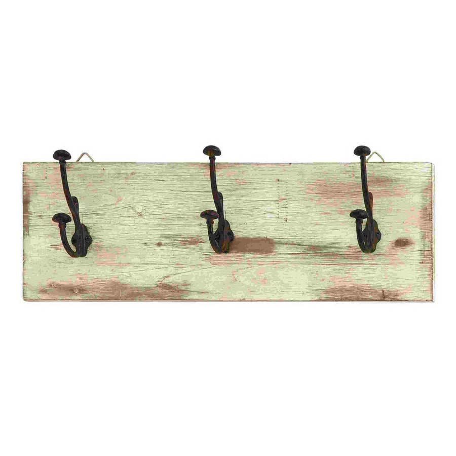 Shop Woodland Imports 3-Hook Mounted Coat Rack at Lowes.com