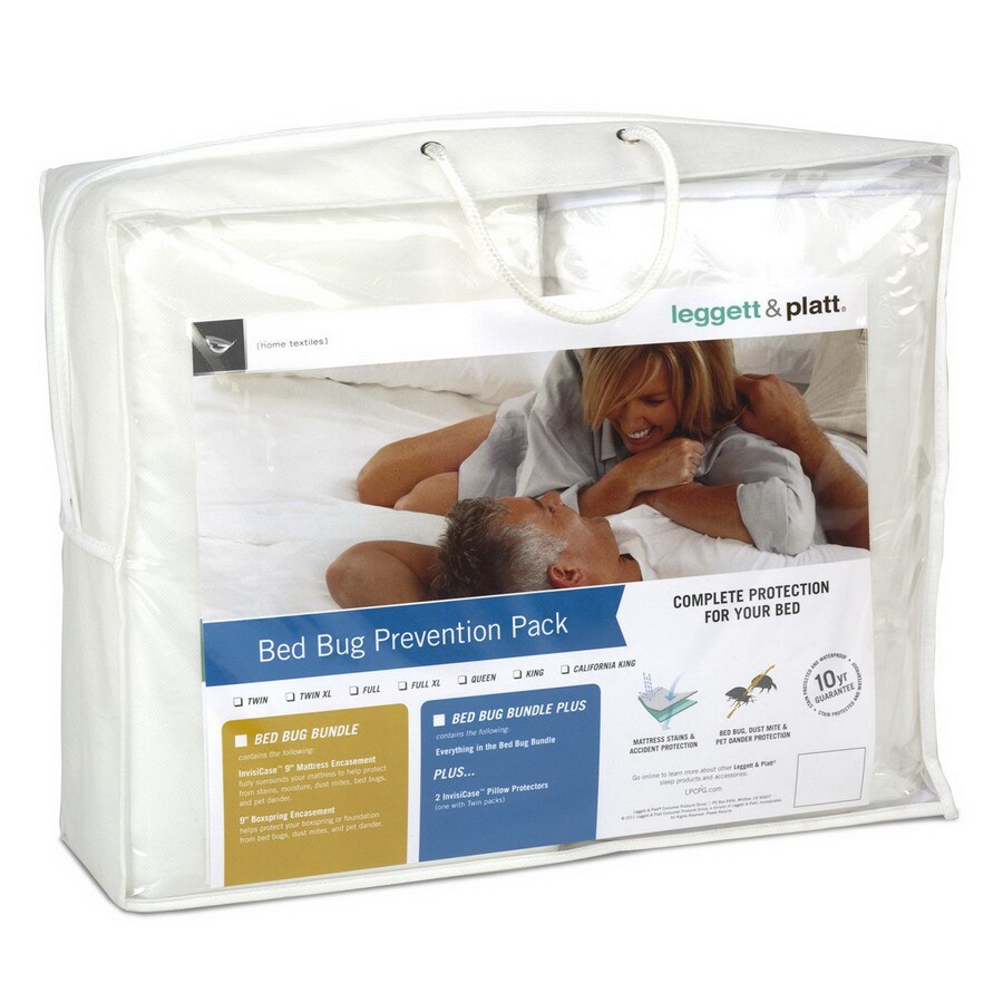 Leggett & Platt QP0023 Polyester Queen Mattress or Box Spring Cover with Bed Bug Protection