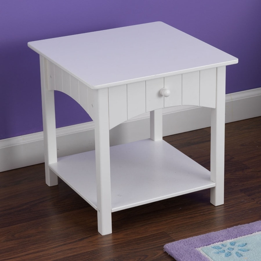 KidKraft Nantucket White Nightstand in the Nightstands department at