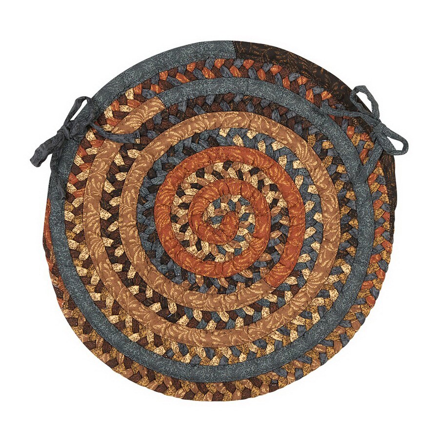 Shop Colonial Mills Olivera Soft Black Chair Cushion at