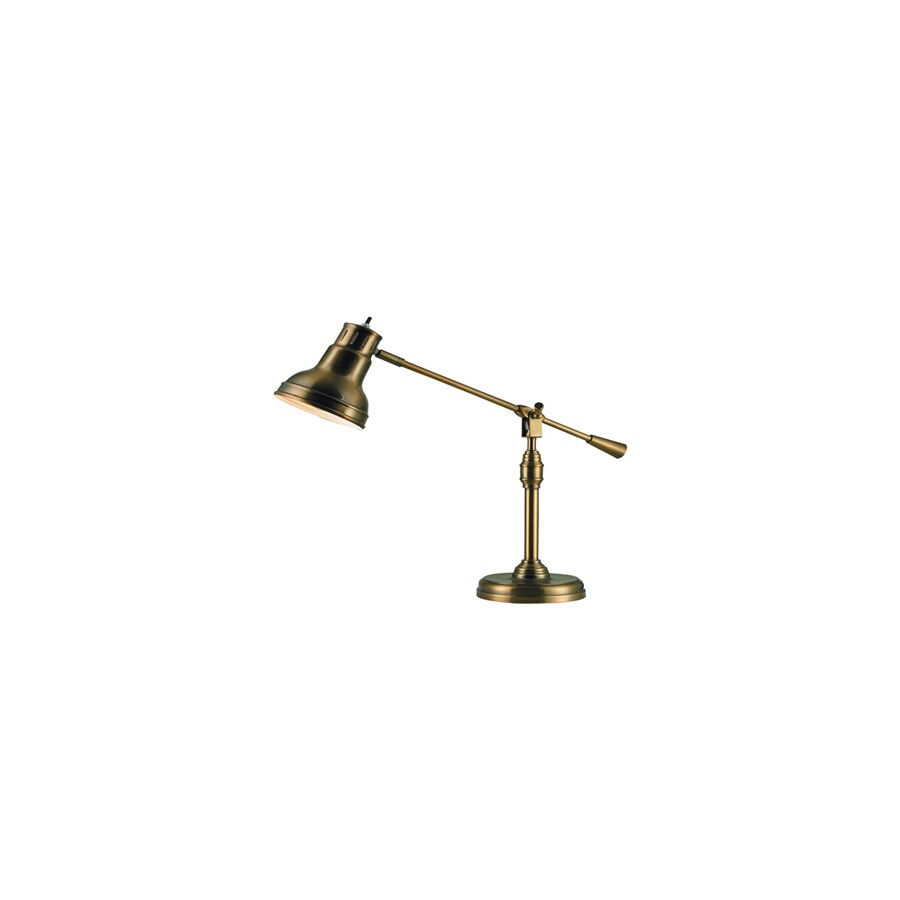 Gen Lite Adjustable Warm Gold Desk Lamp At Lowes Com