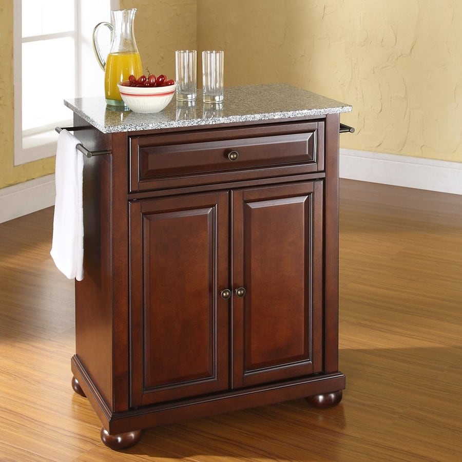 Crosley Furniture Brown Craftsman Kitchen Island at Lowes.com