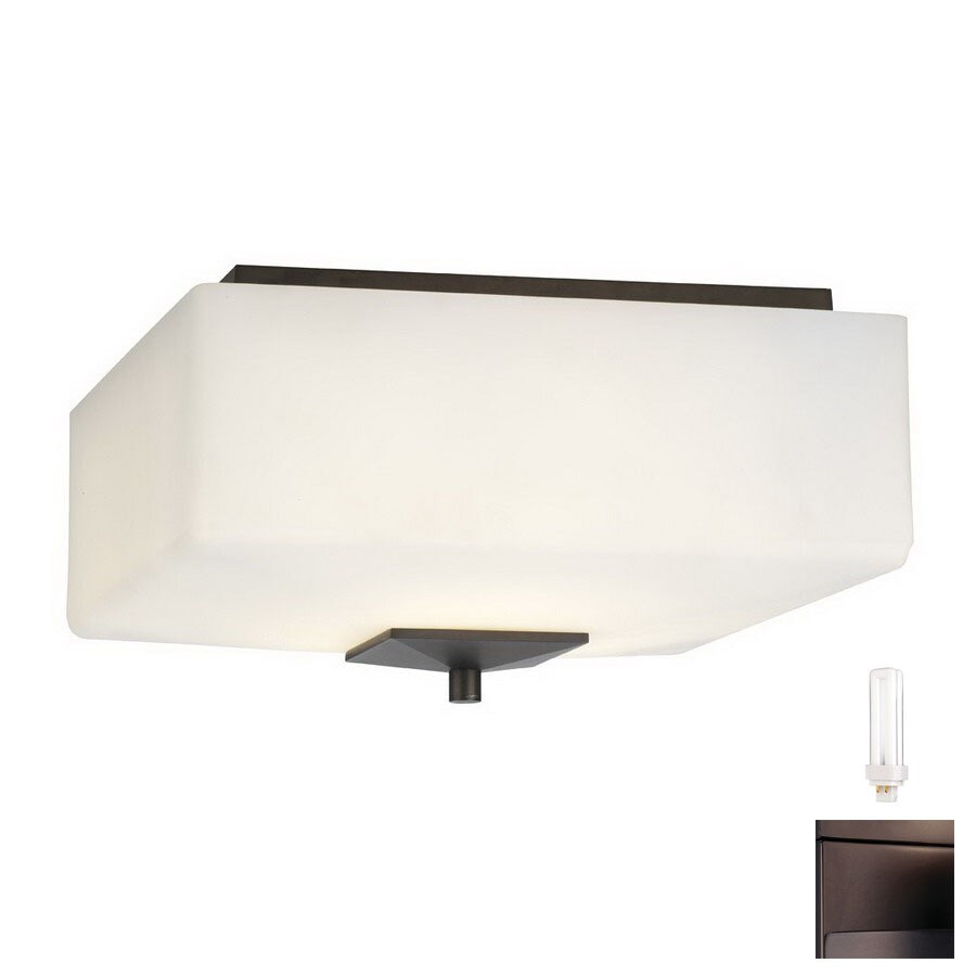 Philips Forecast F602670U 2-Light Merlot Bronze Flush Mount Light