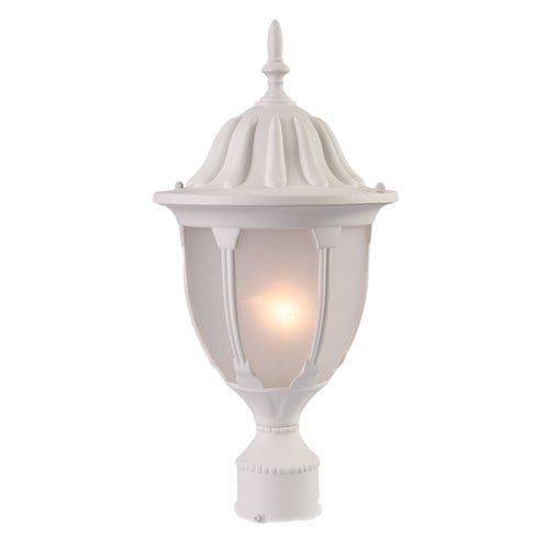 Acclaim Lighting Suffolk 19in H Textured White Post Light at