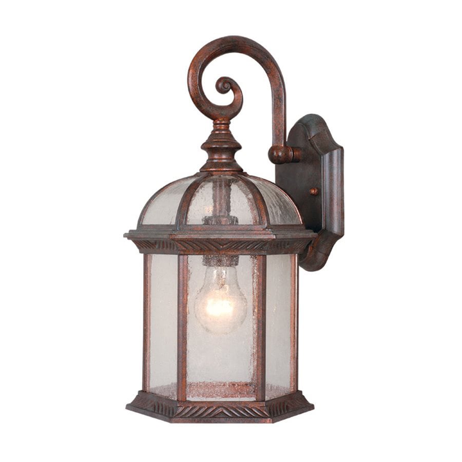 Shop Cascadia Lighting Chateau 16-in H Royal Bronze Outdoor Wall Light at Lowes.com