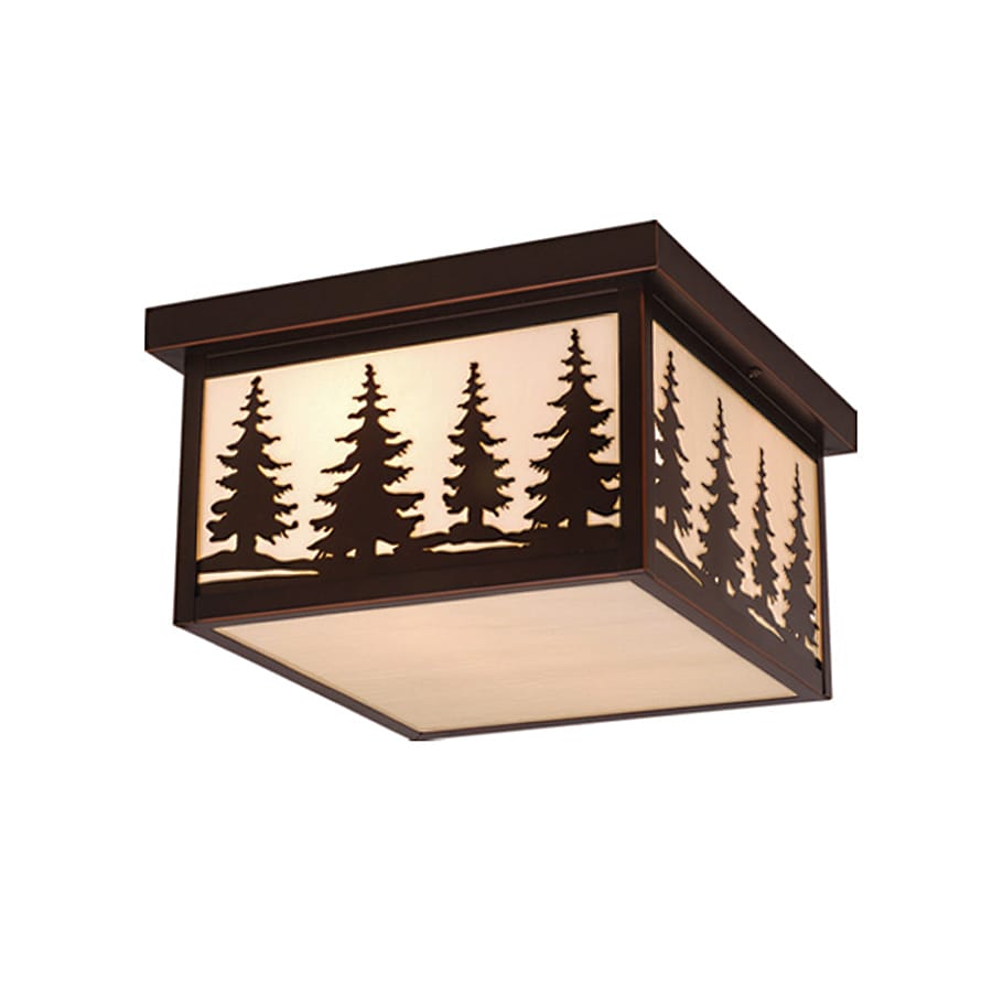 Cascadia Lighting Yosemite 11 5 In W Burnished Bronze Outdoor Cascadia Lighting Yosemite 11 5 In W Burnished Bronze Outdoor Flush Mount Light