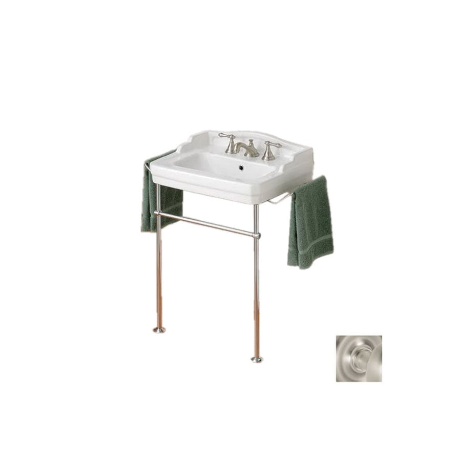 Cheviot Essex White Wall Mount Rectangular Bathroom Sink With Overflow In The Bathroom Sinks Department At Lowes Com