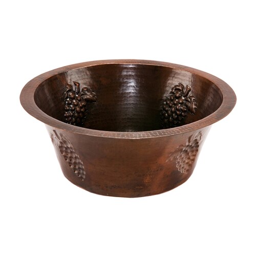 Premier Copper Products OilRubbed Bronze 1Hole Copper Residential Bar