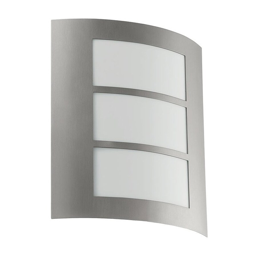 Shop EGLO City 11-in H Anthracite Outdoor Wall Light at Lowes.com