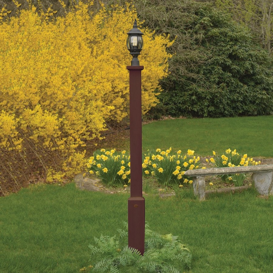 Highwood Brockton Weathered Acorn 68in Post Light Pole at