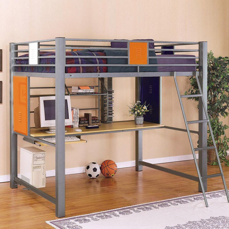 Powell Teen Trends Full Study Loft Bunk Bed At Com Powell Teen Trends Full Study Loft Bunk Bed