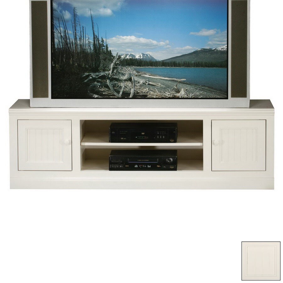 Eagle Industries Coastal Bright White Television Stand in the TV Stands