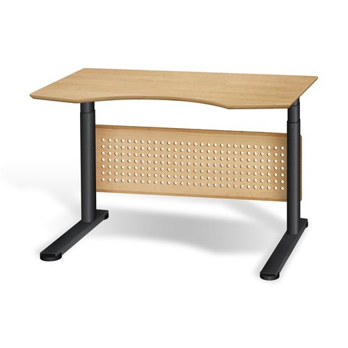 Jesper Office Maple Adjustable Standing Desk At Lowes Com