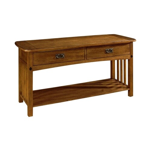 Somerton Home Furnishings Craftsman Sofa Table in the Console Tables