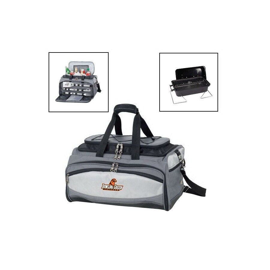 Picnic Time 750-00-175-064 Sports Bowling Green Falcons Portable Charcoal Grill