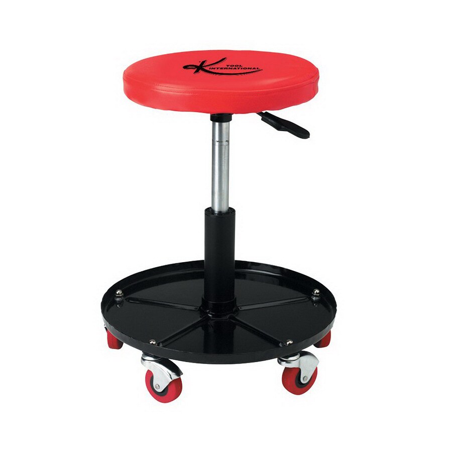 K Tool International Epoxy Coated Mechanics Padded Creeper Seat with