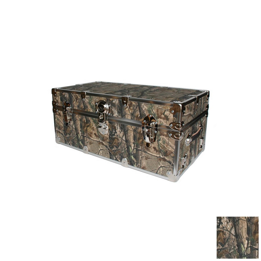 camo toy chest