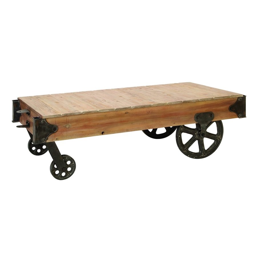 Woodland Imports Pine Wood Rectangular Coffee Table At Lowes Woodland Imports Pine Wood Rectangular Coffee Table