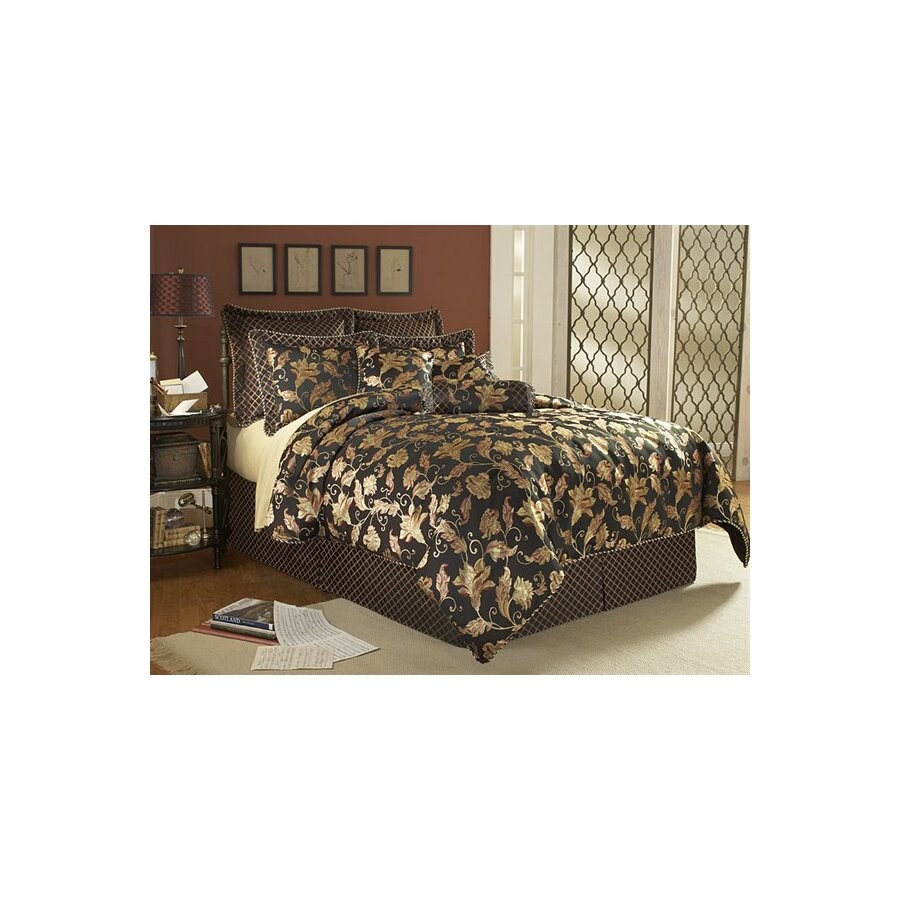 Leggett & Platt Paramount 14Piece Brown California King Comforter Set