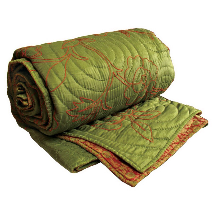 Shop Koko Company Habitat Green King Quilt At Lowescom - Koko Company Habitat Green King Quilt shop koko company habitat green king quilt at lowescom - koko company habitat green king quilt