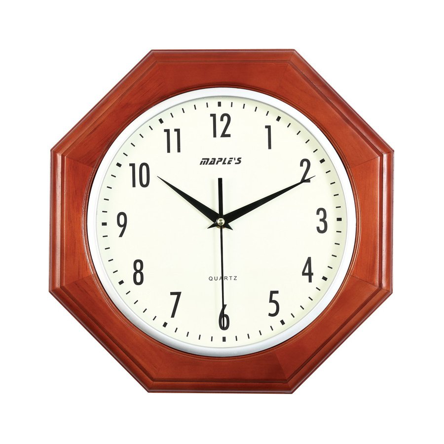 Maple's Analog Round Indoor Wall Clock at Lowes.com