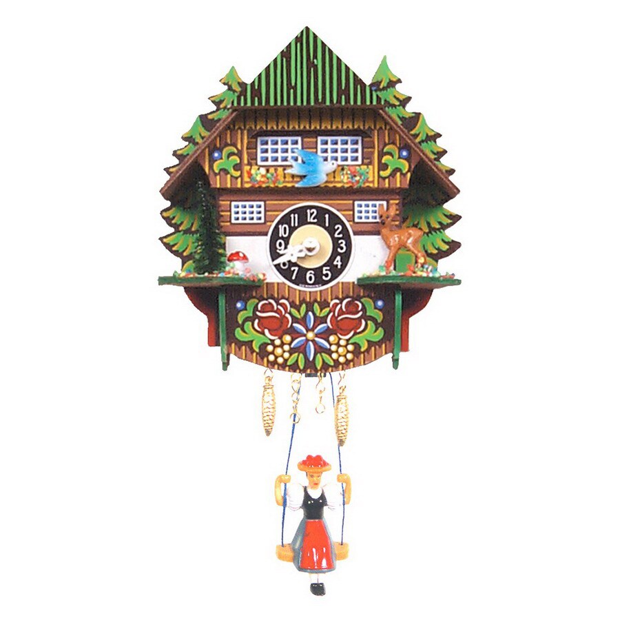 Alexander Taron Roman Numeral Chime Quartz Cuckoo Wall Clock