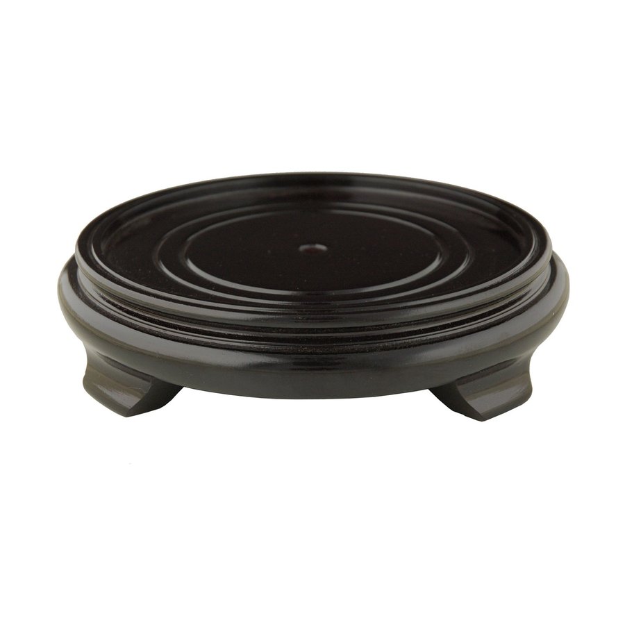 Oriental Furniture 3 In Rosewood Indoor Round Wood Plant Stand Oriental Furniture 3 In Rosewood Indoor Round Wood Plant Stand