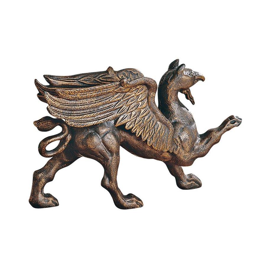 Design Toscano Antiqued Iron Growling Griffin Foundry Doorstop at Lowes.com