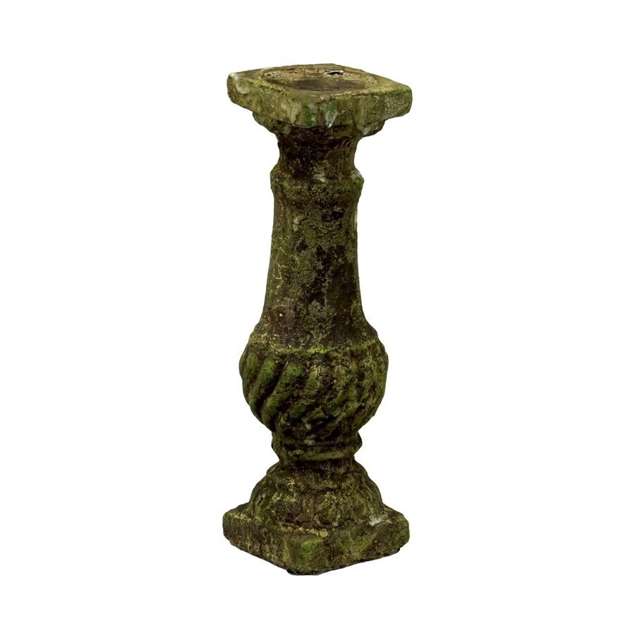 Urban Trends 1 Candle Stone Pillar Holder At Lowes Urban Trends 1 Candle Stone Pillar Holder