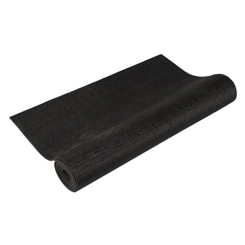 J FIT 72in Black Foam Extra Thick Pilates Yoga Mat at