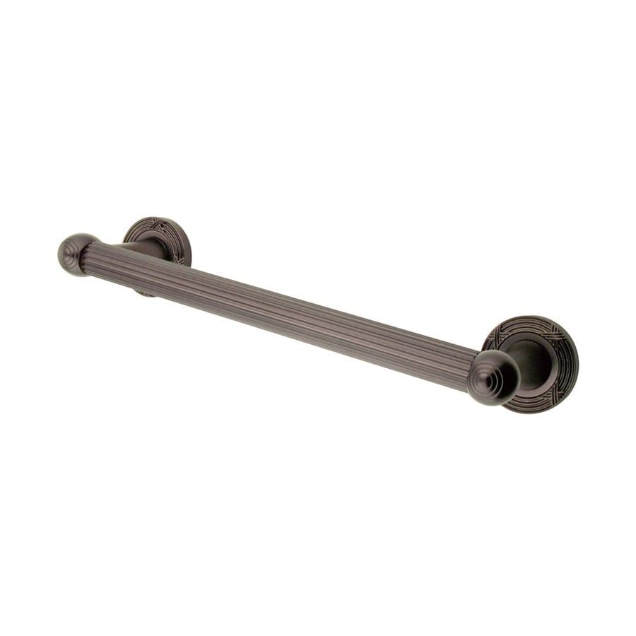 Elements of Design 12-in Oil-Rubbed Bronze Wall Mount Grab Bar at Lowes.com