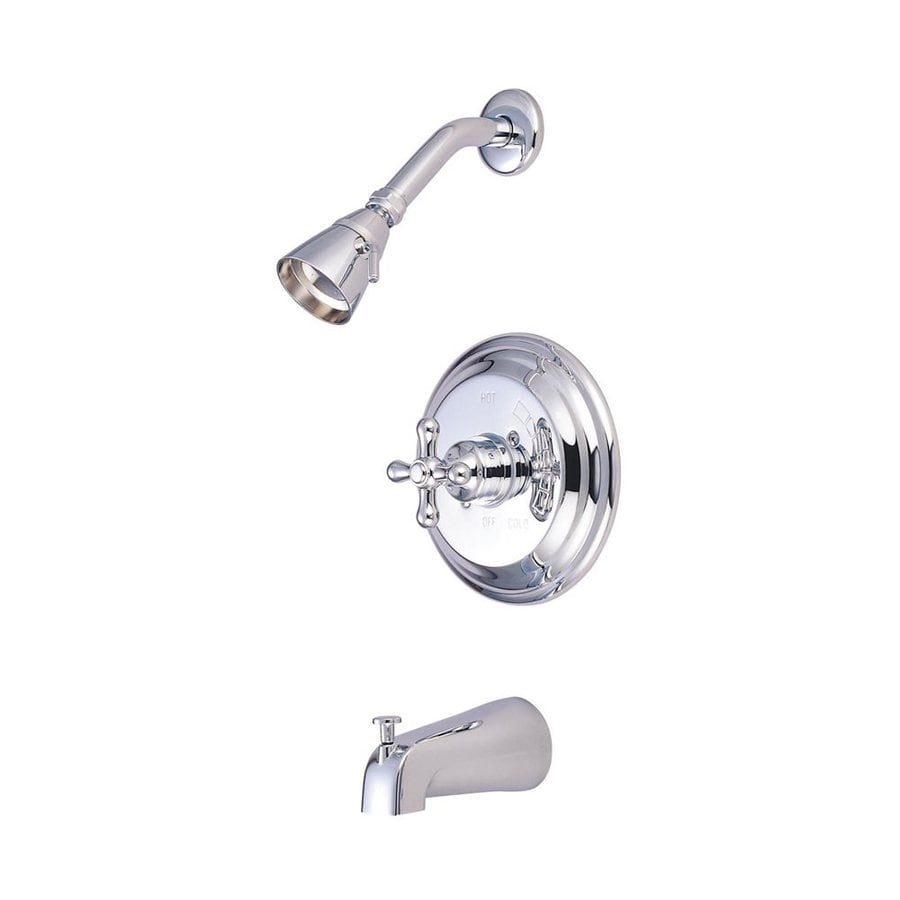 Elements of Design St. Louis Chrome 1-handle Bathtub And Shower Faucet ...