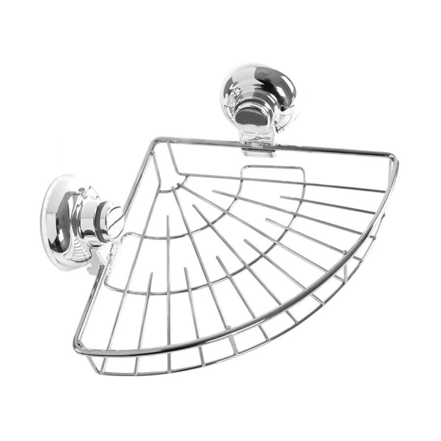 Nameeks 3.94in H Suction Cup Plastic Hanging Shower Caddy at