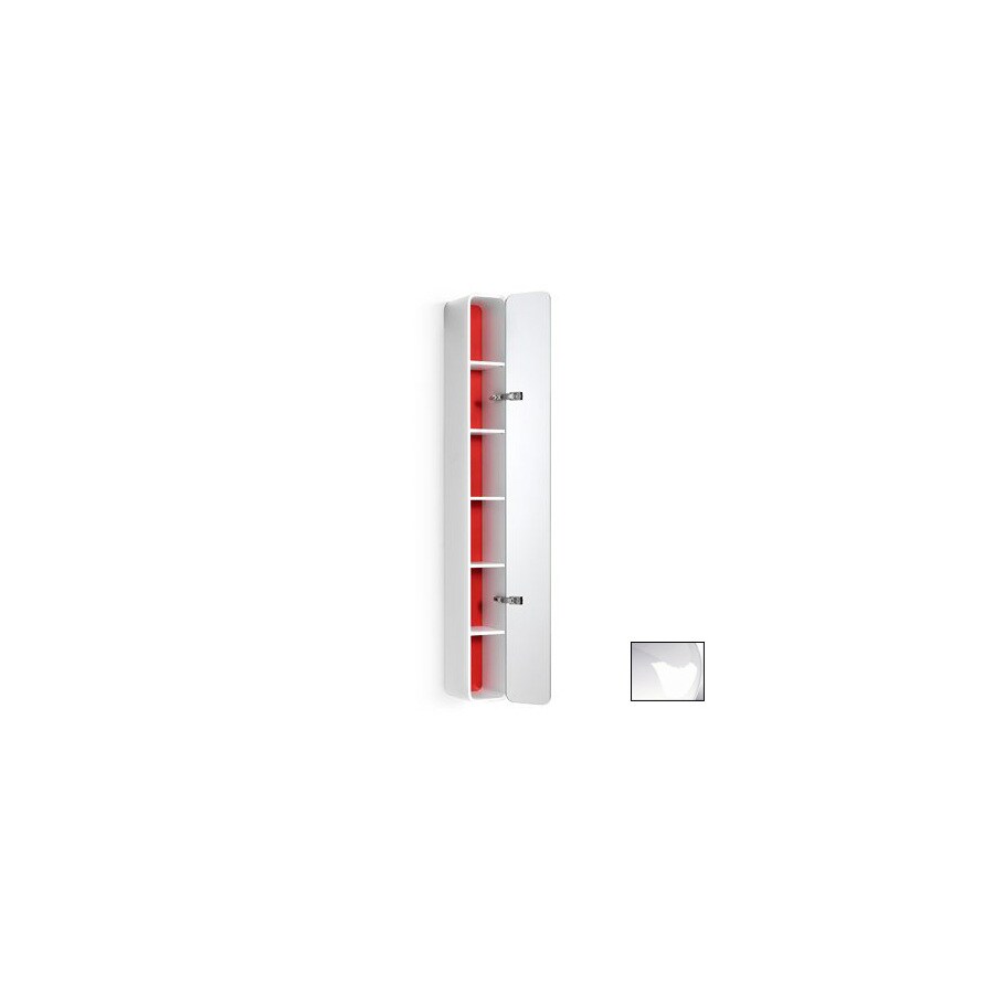 WS Bath Collections BEJ 8010.09 Linea White Storage Cabinet