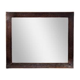 Mirrors At Lowes The Copper Factory Antique Polished Wall Mirror
