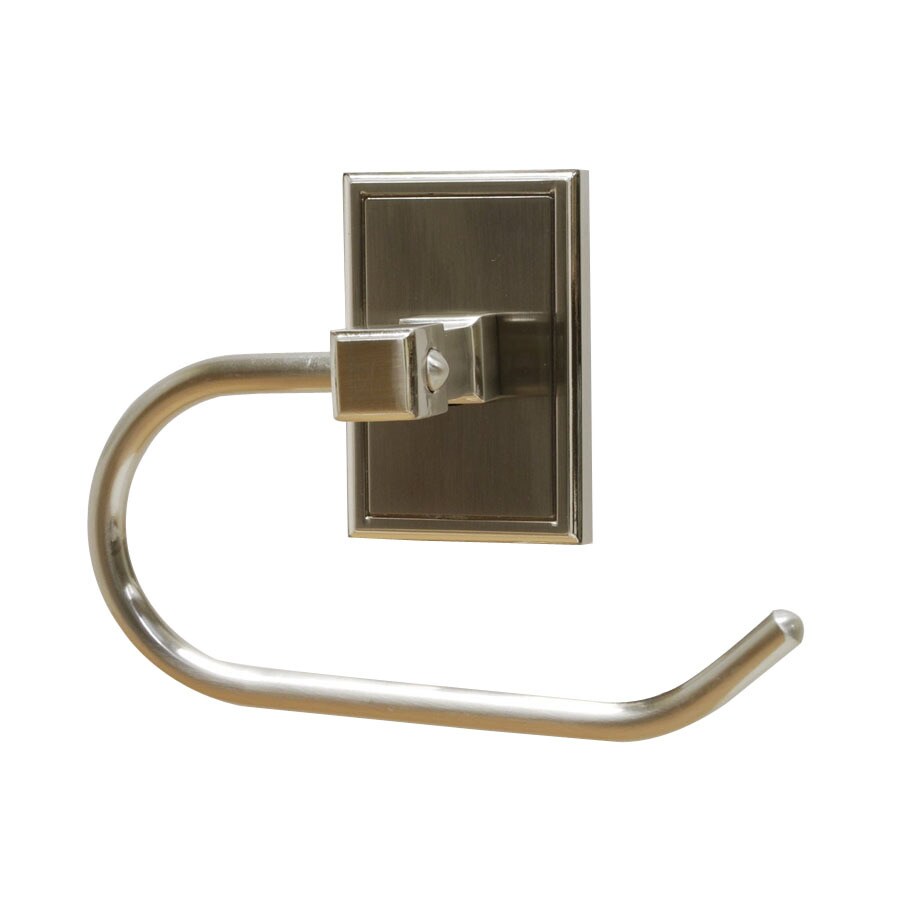 Residential Essentials Hamilton Satin Nickel Surface Mount Toilet Paper