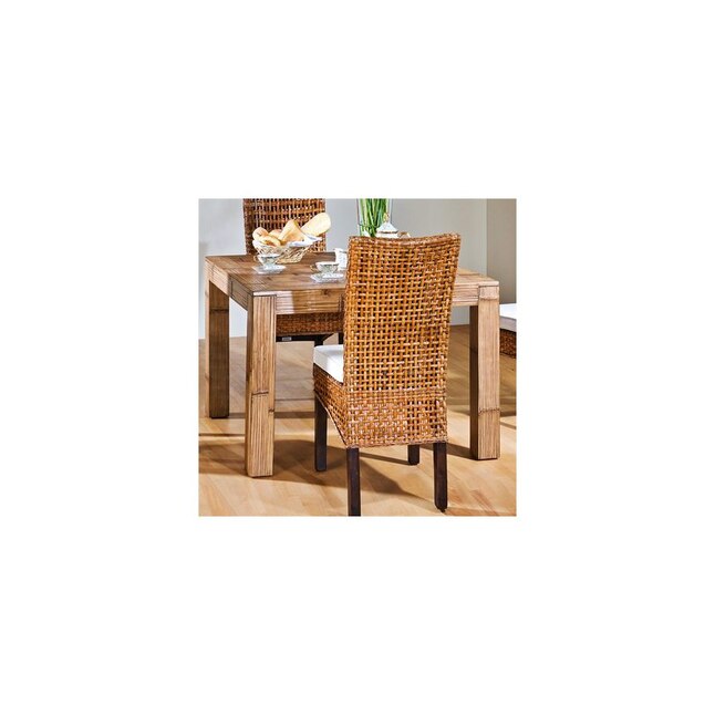 Hospitality Rattan 610-3170-NAT-SQ Pegasus Natural Square Dining Table