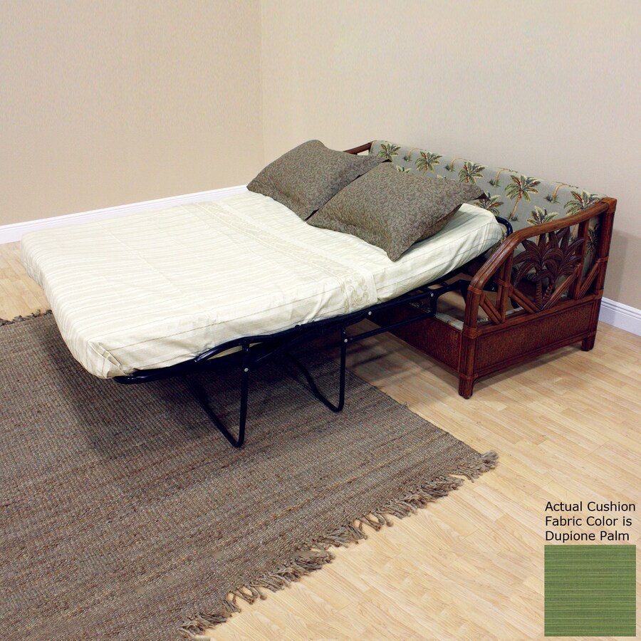 Hospitality Rattan Cancun Palm Dupione Sofa Bed At