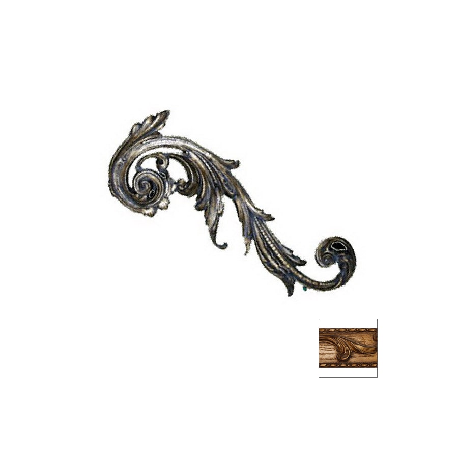  24-in H Frameless Embelleshed Scroll Sculptural Wall Art at Lowes.com