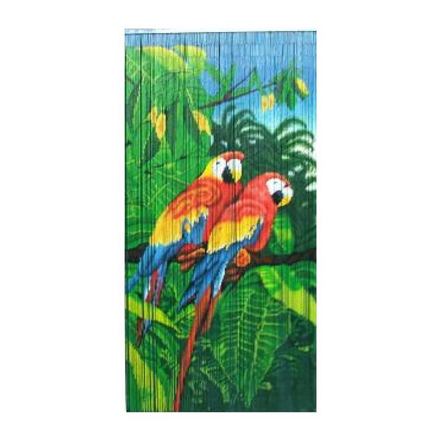 for how material join to curtains 54 Bamboo Single Parrots Two 80 Sheer in Semi Bamboo Shop