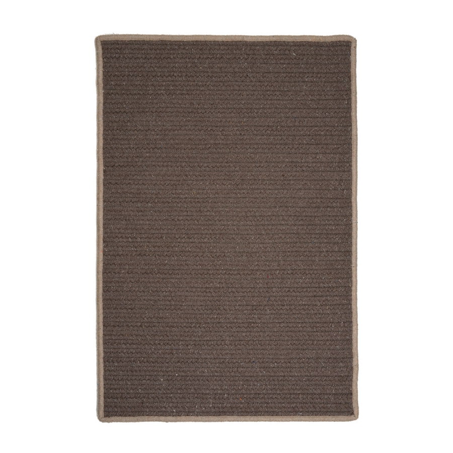Colonial Mills RA01R024X036S Sunbrella- Renaissance 2 X 3 Acrylic Mink Solid Throw Rug