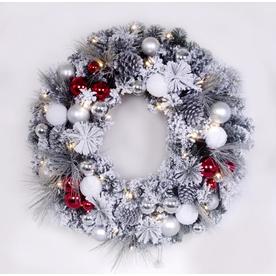 artificial christmas wreaths at