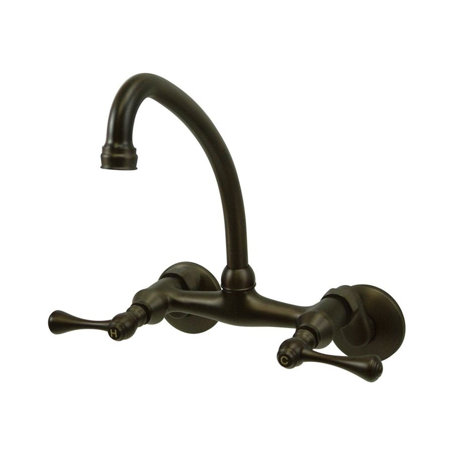 Elements Of Design Oil Rubbed Bronze 2 Handle Wall Mount Bar And